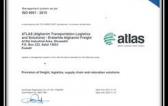 ATLAS Announce ISO 9001 Certification