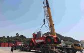 Hannational Handle Transport of Reach Stacker in China