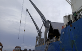 Eversail Logistics Handling Steel Billets in China