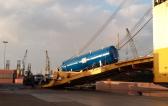 MGL Cargo Services with Shipment of 5 Oversized Tanks