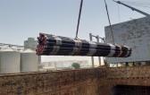 Polaris UAE Receive Breakbulk Shipment of Steel Tubing