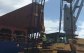 Nonpareil International Handle Challenging Export Shipment of Six Dump Trucks
