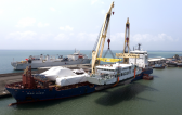 MTI Logistics Unload New Japanese Ferry