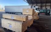 Europe Cargo Handle 253-Ton Heat Exchanger in Antwerp