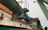 Europe Cargo Handle 253-Ton Heat Exchanger in Antwerp