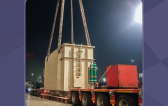 Megagon Complete Movement of Transformer to Klaipeda