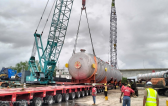 Megalift Transport Pressure Vessels from Port Klang to Batam