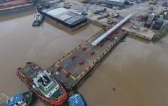 Megalift Transport Pressure Vessels from Port Klang to Batam