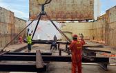 SCACLI Transport Fiberglass Submarine Parts to Canada