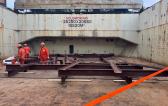 SCACLI Transport Fiberglass Submarine Parts to Canada