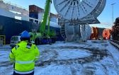 Front Shipping Complete Part-Charter of Empty Reels in Norway