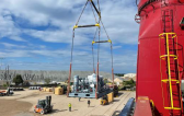 Anker Handle Gas Compressor Project from Texas to Cartagena