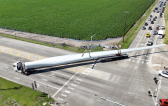 DAKO Share Massive Delivery of Wind Turbine Blades