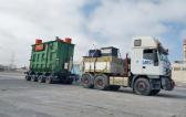 SMTI Receive 14 Transformers at Gabes Port in Tunisia