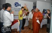 CEA Honoured by Sitagu Sayadaw Attendance