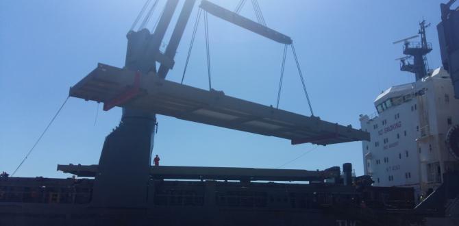 Delta Maritime Deliver OOG Construction Structures to Northern Greece