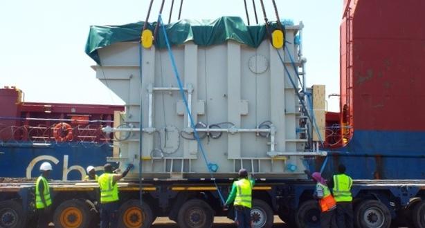 Gulf Agency Services Discharge 15 Transformers in Djibouti
