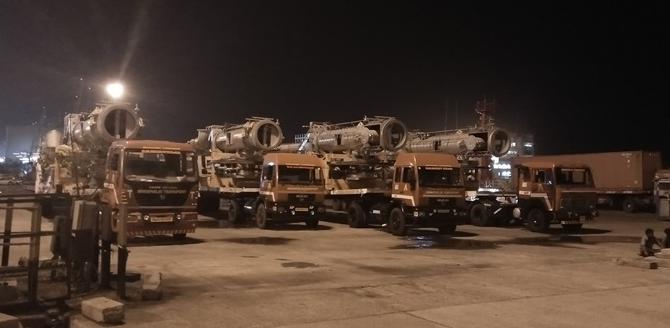 Express Global Logistics Handles RORO Cargo at Chennai Port