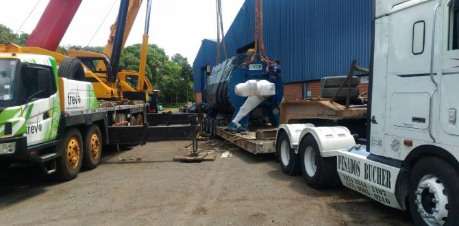 DC Logistics Brasil Move 45.5tn Dryer to Ecuador