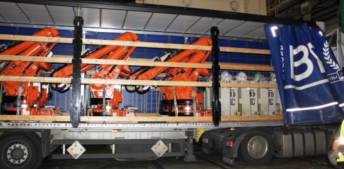 Procam Logistics & ABL NV move 4 x 600 T Second Hand Press Machines
