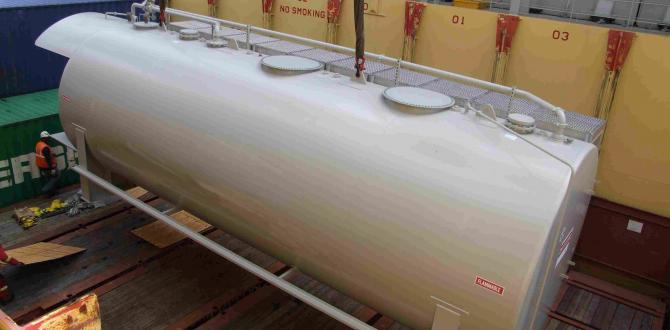 Nonpareil Handle Delivery of Steel Storage Tank