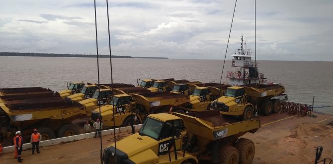 CTO do Brasil Ship 35 CAT Trucks & Excavators to South Africa