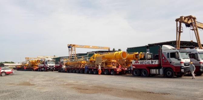 Megalift Handles Transport of 4 Oil & Gas Loading Arms