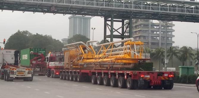 Megalift Handles Transport of 4 Oil & Gas Loading Arms