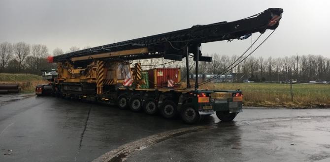 ScanMarine Estonia Arrange Transport of Drilling Machine