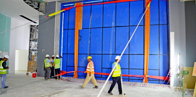 MIS Perform Lifting & Installation of Large Glass Panel