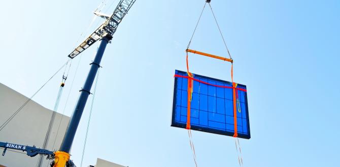 MIS Perform Lifting & Installation of Large Glass Panel