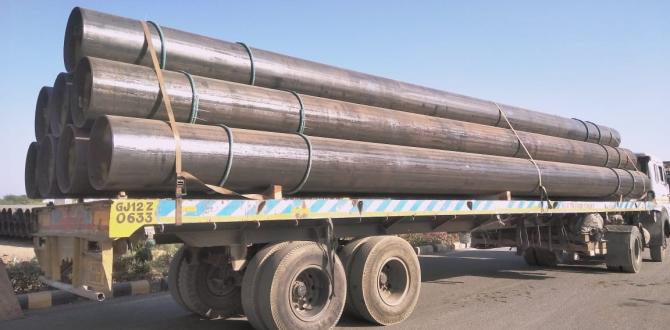 EXG Handle Breakbulk Shipment of 850 Large Pipes