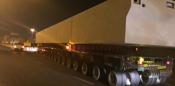 WSS UAE Handles Transportation of Precast Concrete Pontoons