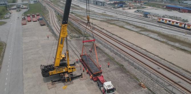 Megalift Deliver for MRT Railway Project in Malaysia