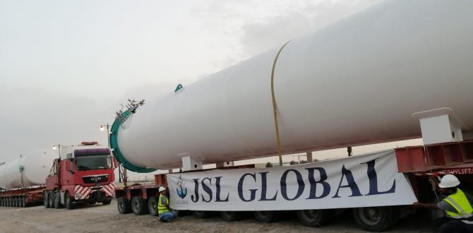 JSL Global Delivers CO2 Tanks in Qatar