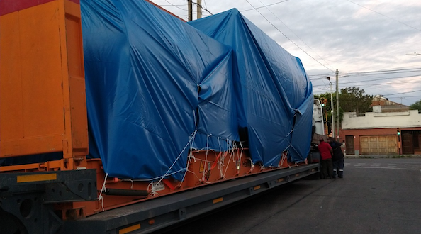 Shipway Handles Dryer Chambers from Argentina to Peru