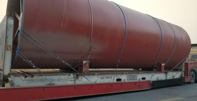 Parisi Grand Smooth Logistics with Shipment of Rotary Kiln Parts