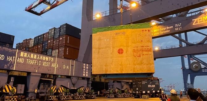 EZ Link with Heavy Machinery Shipment from Taiwan to Japan