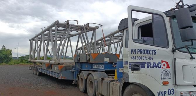 VN Projects have a Busy May with Transport of Crawler Cranes