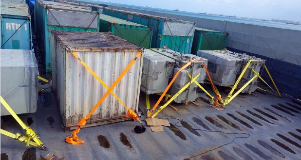 UPCARGO Export 39 Dismantled Pieces for Thermoelectric Plant