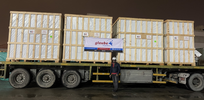 Glaube Logistics Transport Capacitor Bank to Dammam