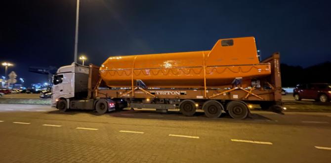 3p Logistics Transport Lifeboats to Singapore for Cruise Industry
