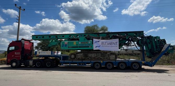 Element International Logistics Deliver Drilling Machines