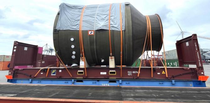 3p Logistics Transship SO2 Washer Tank from Poland to Germany