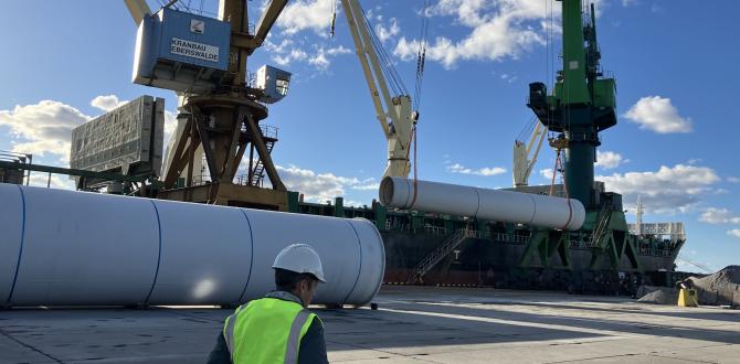 3p Logistics Transport Wind Turbine Parts to Australia