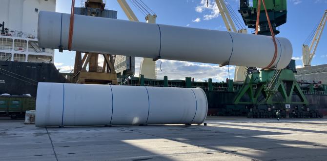 3p Logistics Transport Wind Turbine Parts to Australia