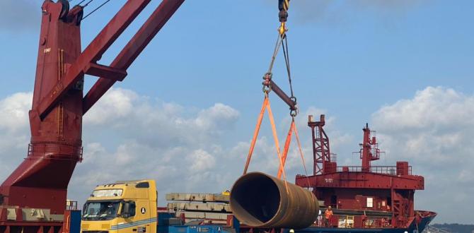 EXG Completes Breakbulk Movement of Pipes to Bangladesh