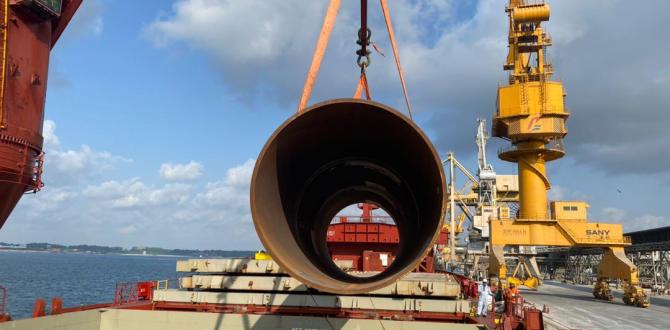 EXG Completes Breakbulk Movement of Pipes to Bangladesh