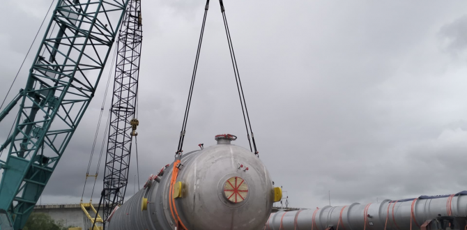 Megalift Transport Pressure Vessels from Port Klang to Batam