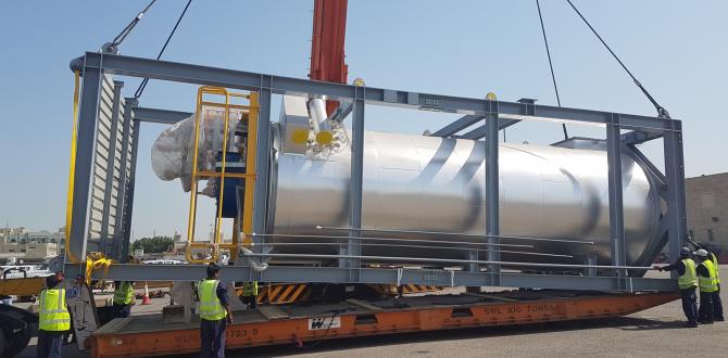 ATLAS Deliver Heavy Lift Cargo for Shagaya Renewal Energy Park